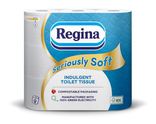 A pack of Regina Seriously Soft and a pack of Regina Seriously Strong.